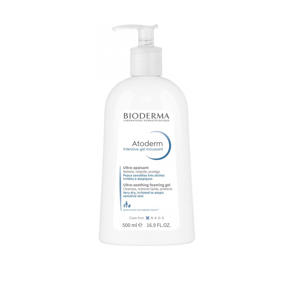 BIODERMA ATODERM INTENSIVE GEL MOUSSANT 500ML