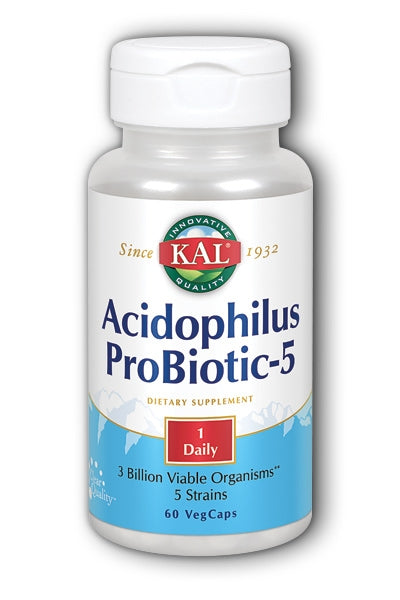 KAL ACIDO PHILUS PROBIOTIC-5 60CAP