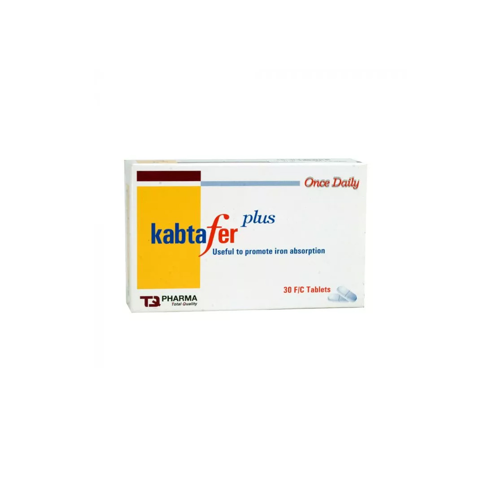 KABTAFER PLUS 30 F/C TABLETS