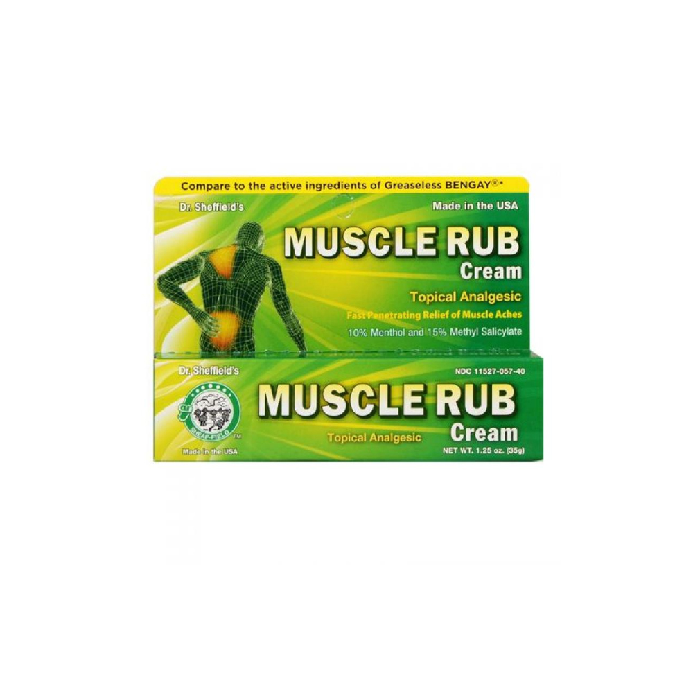 MUSCLE RUB CREAM 35G (DR.SHEFFIELD)