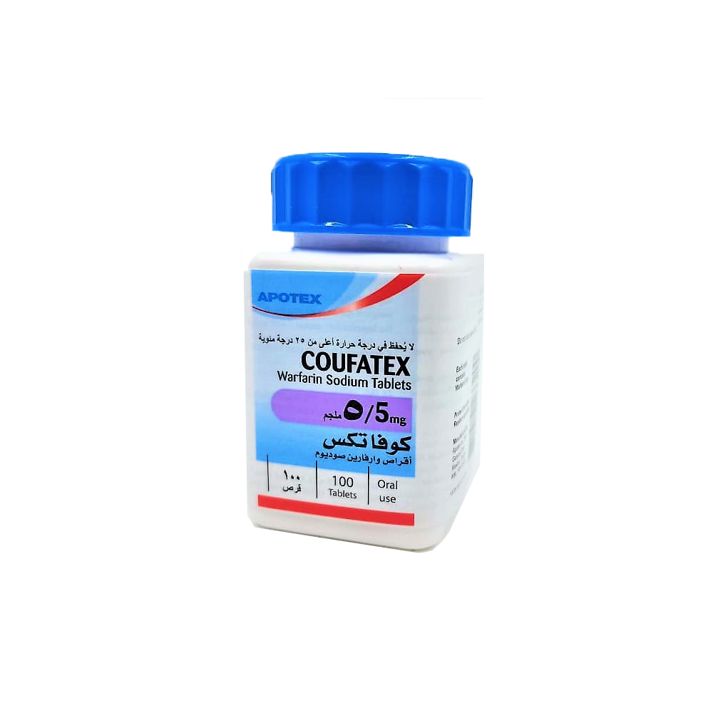 COUFATEX 5MG 100 TABLETS