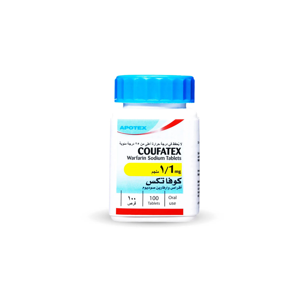 COUFATEX 1MG 100 TABLETS