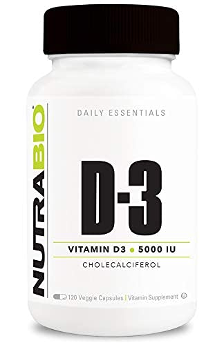 NUTRABIO VITAMIND3 5000IU 120CAP