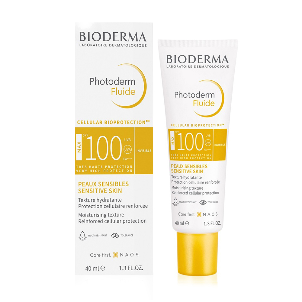 BIODERMA PHOTODERM FLUIDE MAX SPF100 INVISIBLE 40ML