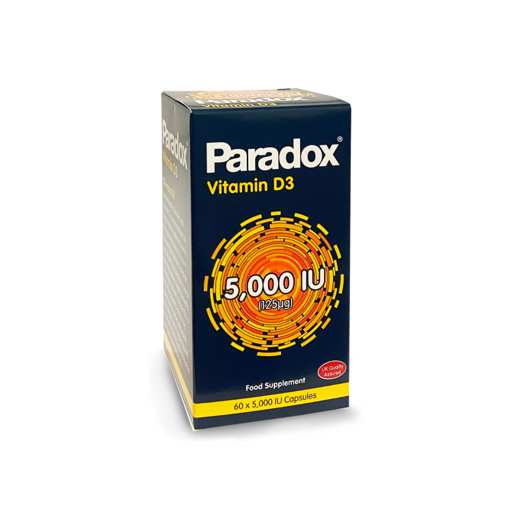 PARADOX VITAMIN D3 5000IU 60CAPS