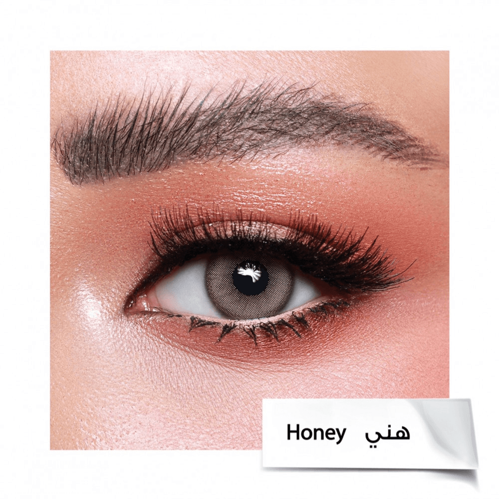 AMARA ONE DAY COLOR 10 CONTACT LENSES-HONEY