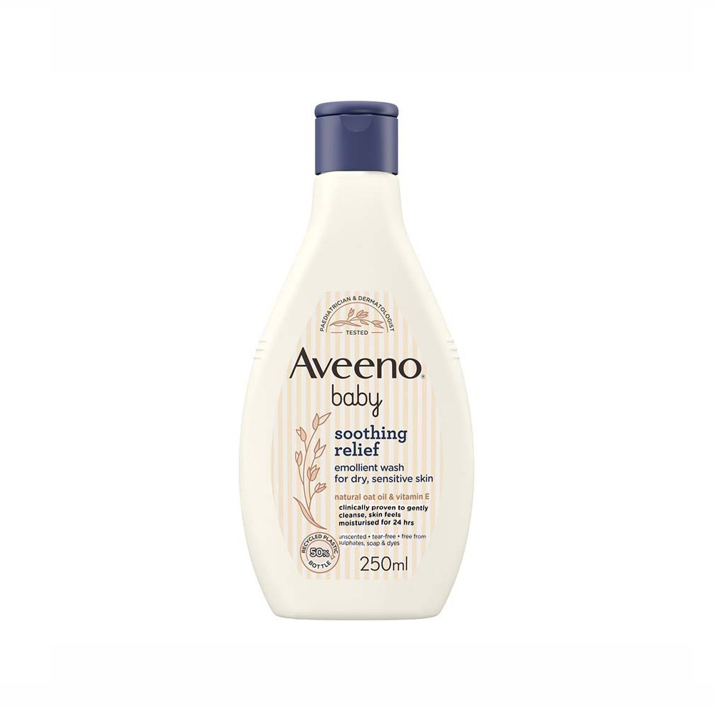 AVEENO BABY SOOTHING RELIEF EMOLLIENT WASH 250ML