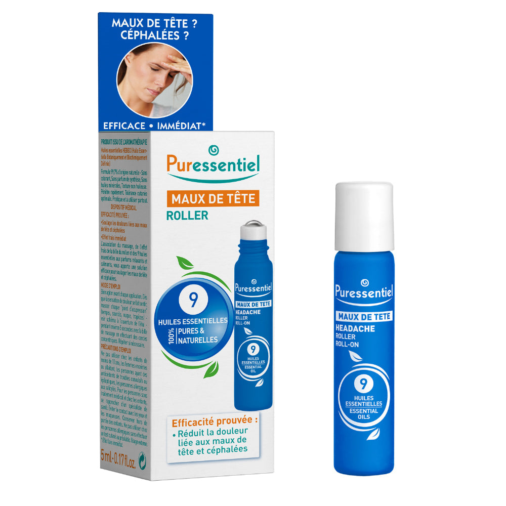 PURE ESSENTIEL HEADACHE ROLL-ON 5ML