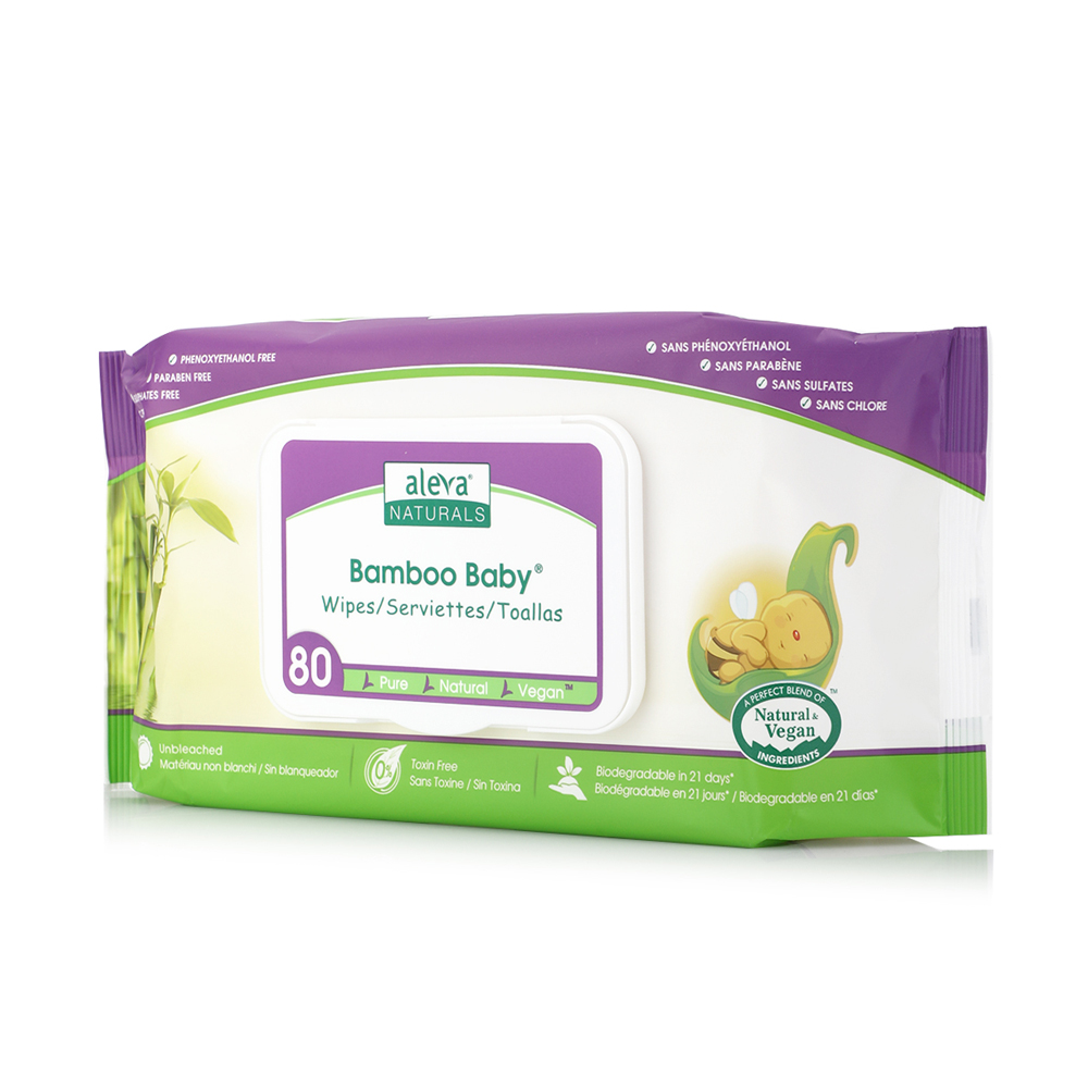 ALEVA BAMBOO BABY 80 WIPES