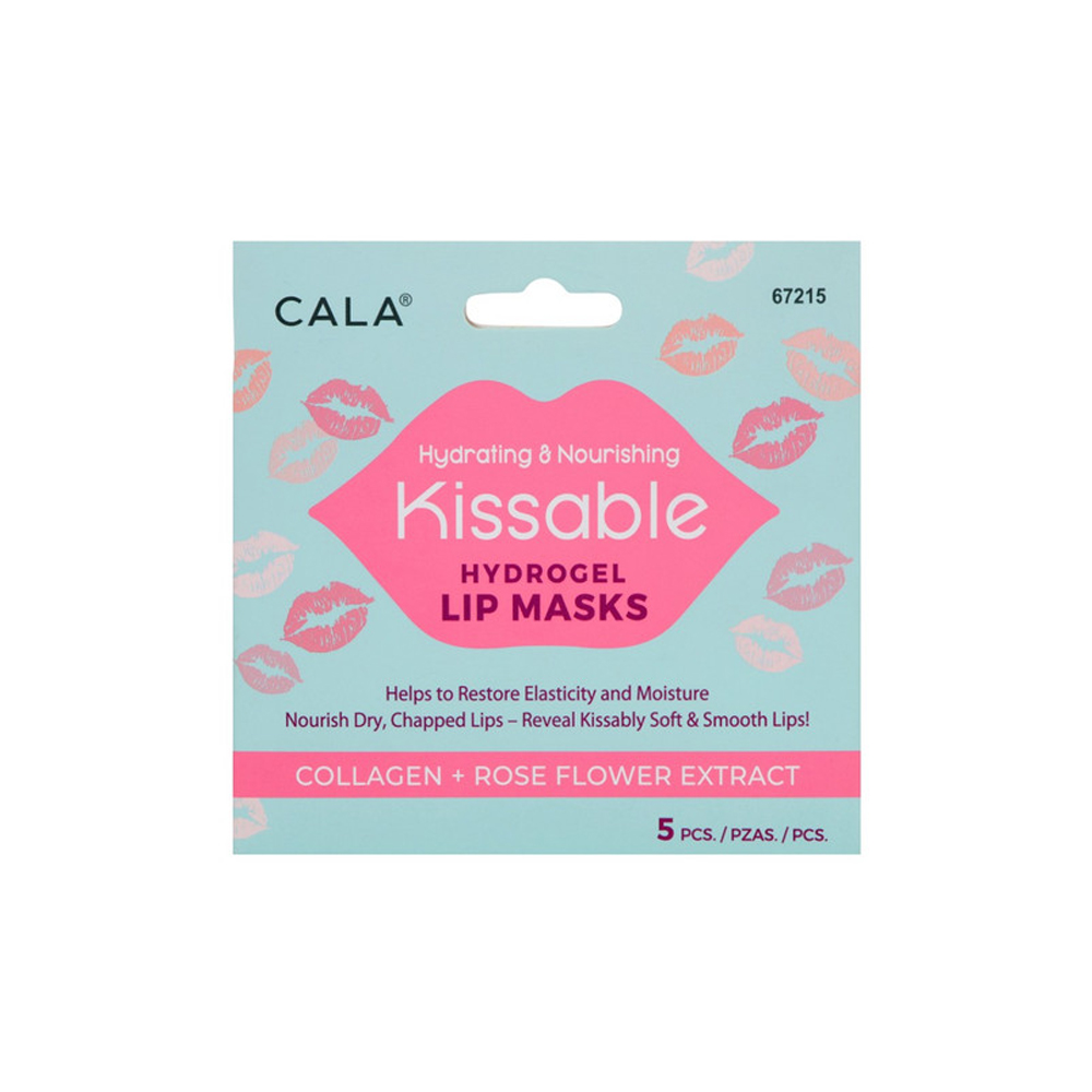CALA KISSABLE HYDROGEL LIP MASKS 5PCS 67215