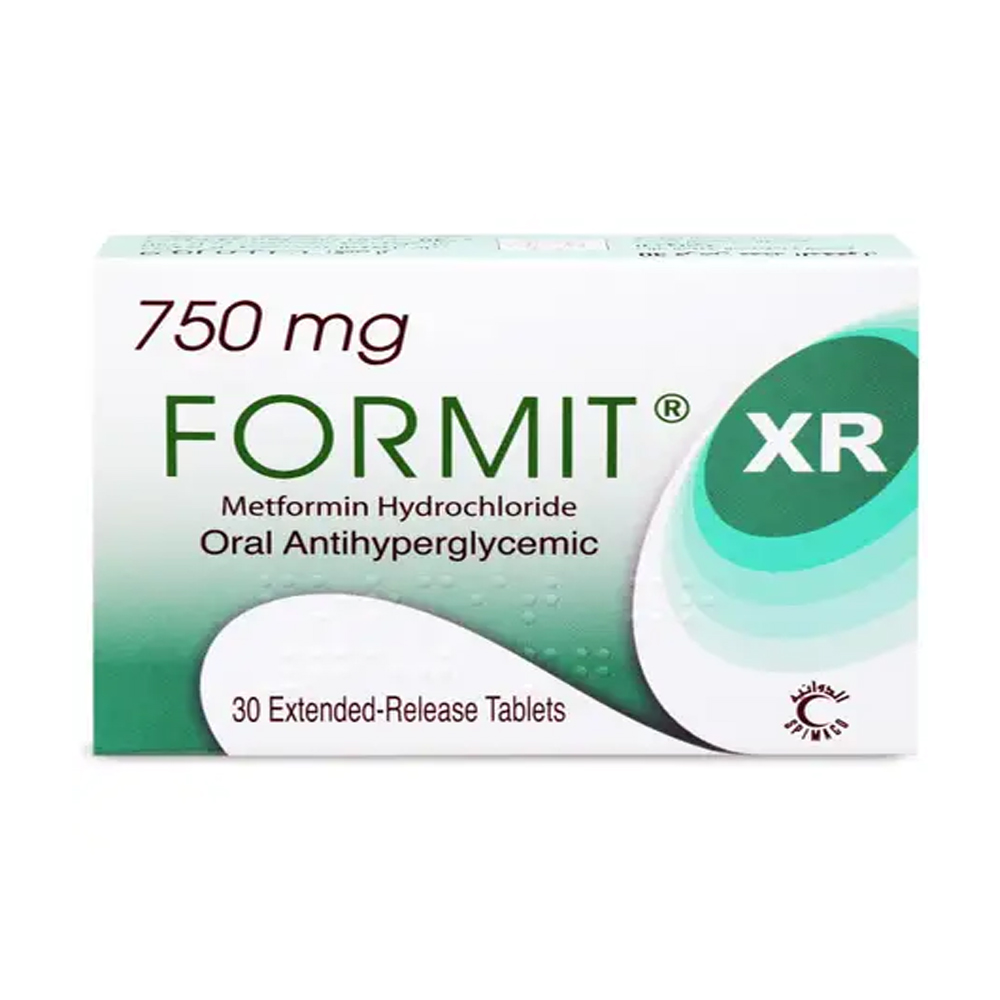FORMIT XR 750MG 30 TABLETS