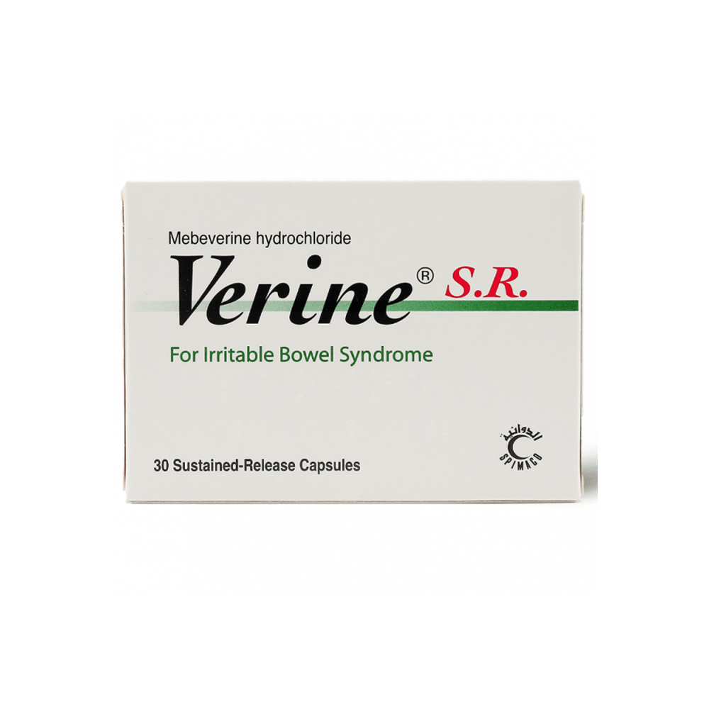 VERINE S.R 200MG 30 CAPSULES – Pharmazone