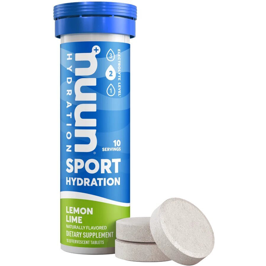 NUUN SPORT HYDRATION 10 EFF TABLET - LEMON LIME