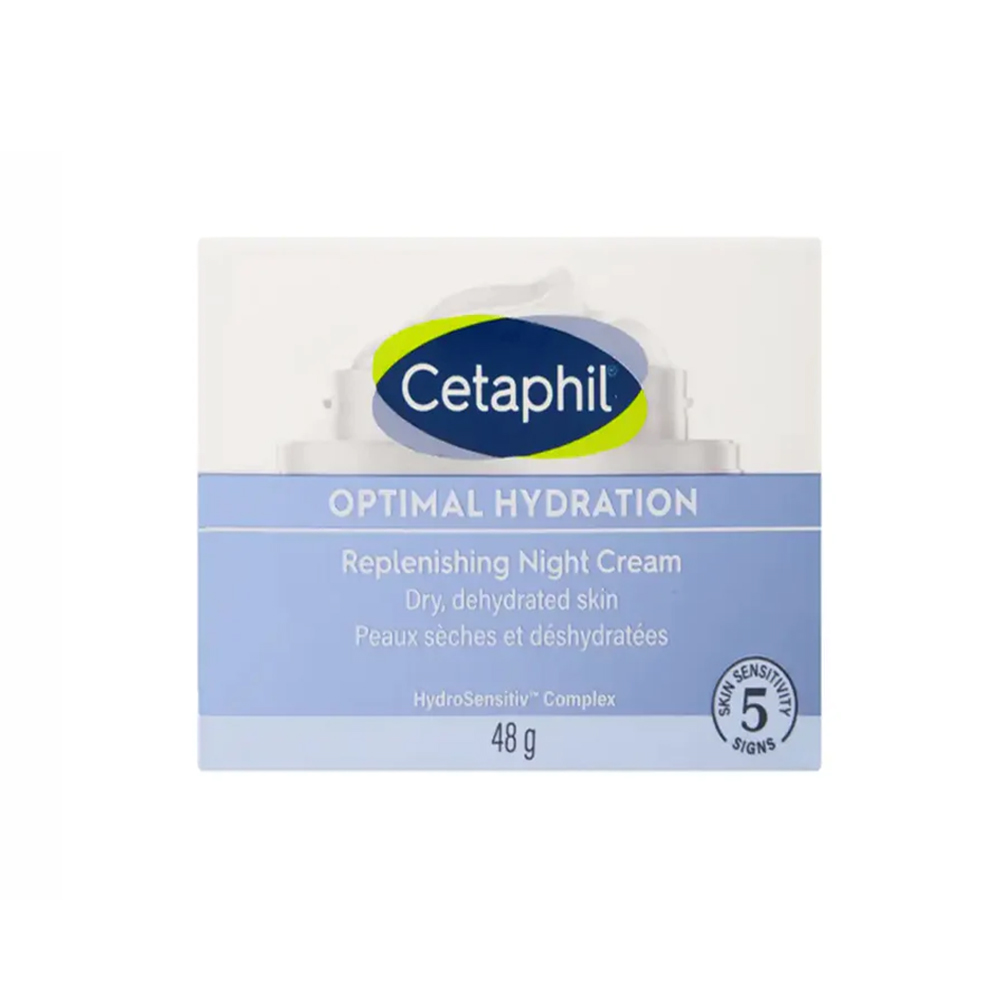 CETAPHIL OPTIMAL HYDRATION REPLENISHING NIGHT CREAM 48GM