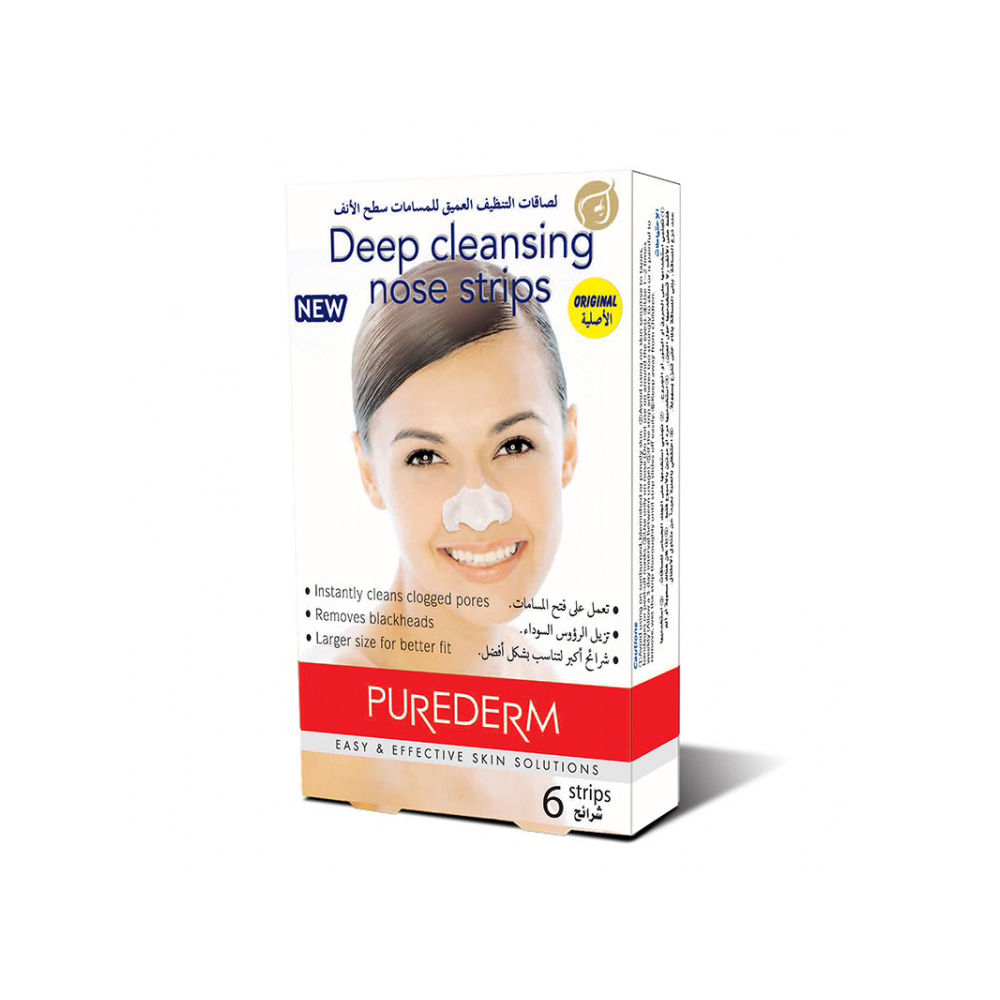 PUREDERM DEEPCLEANSING NOSE 6 STRIPS