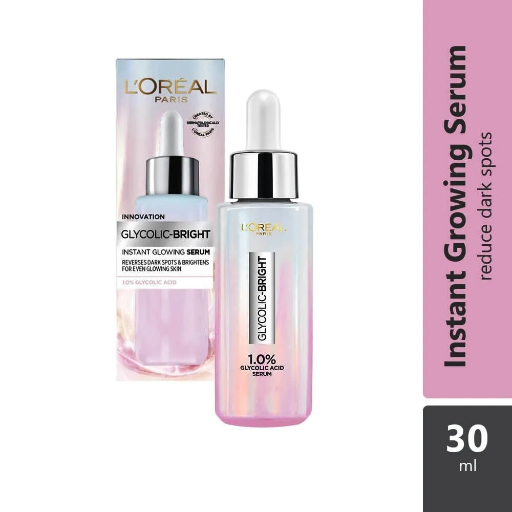 L'OREAL GLYCOLIC-BRIGHT INSTANT GLOWING SERUM 30ML