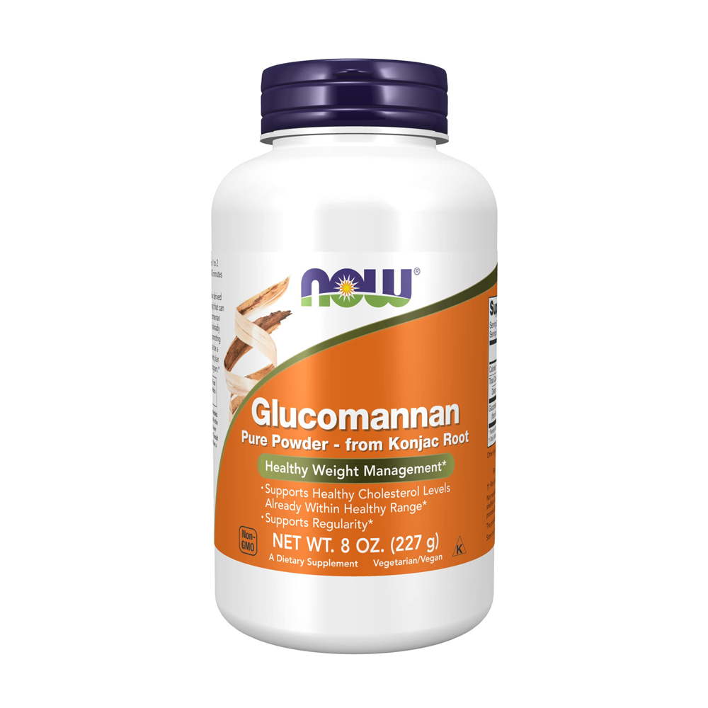 NOW GLUCOMANNAN  KONJAC ROOT POWDER 227GM