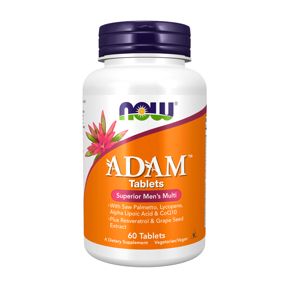 NOW ADAM SUPERIOR MENS MULTI 60 TABLETS