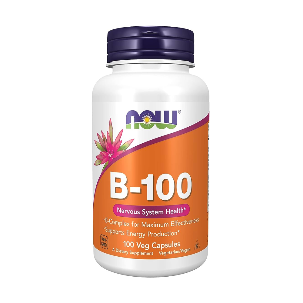 NOW VITAMIN B-100 100 VEG CAP