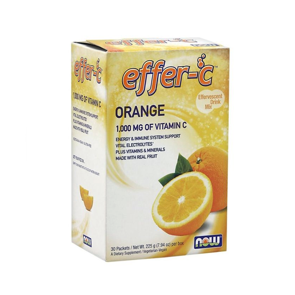 NOW EFER-C 1000MG OF VITAMIN C 30 PACKETS