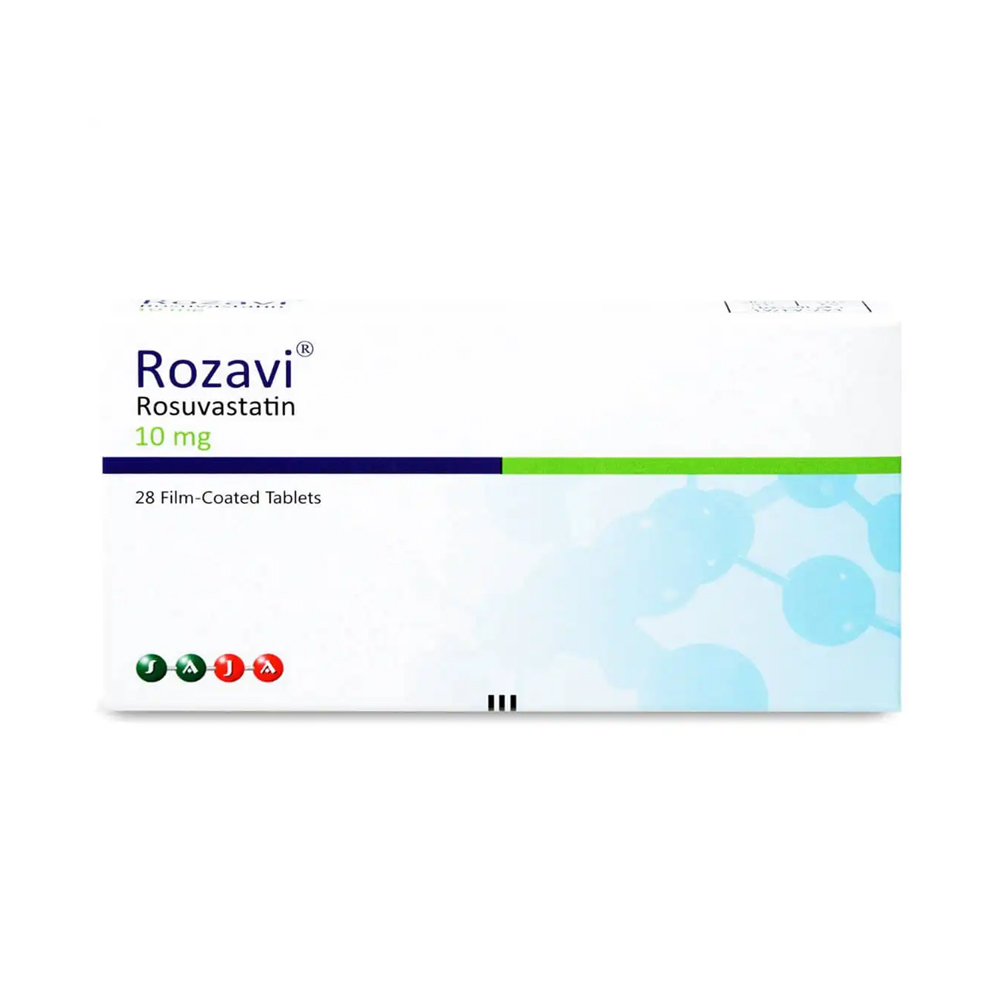 ROZAVI ROSUVASTATIN 10MG 28 TABLETS