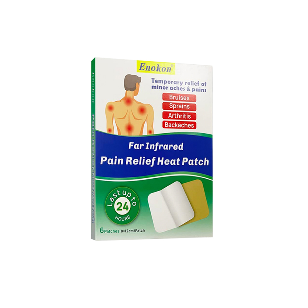 ENOKON PAIN RELIEF COLD PATCH COMPRESS GEL 10X14CM-6 PATCHES