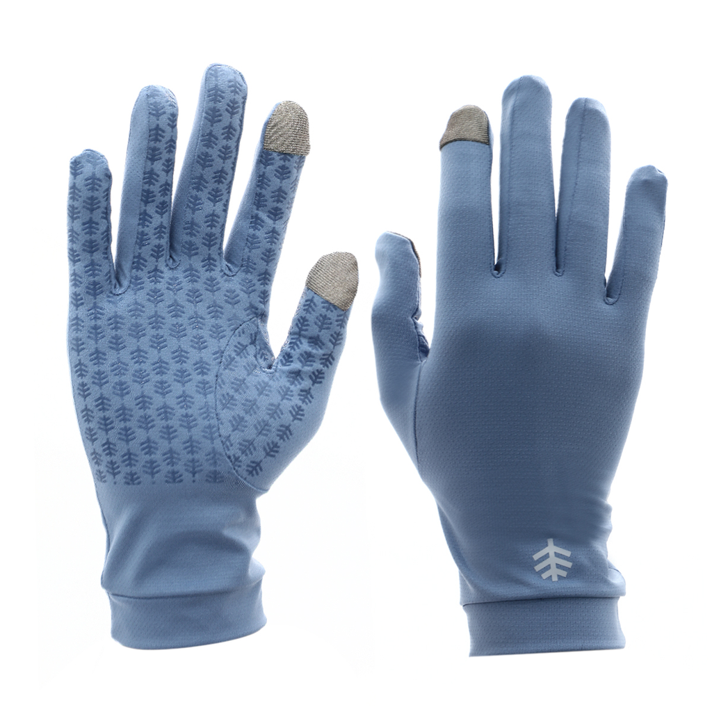 COOLIBAR UPF50+ SUN MOONLIGHT BLUE GLOVES-M