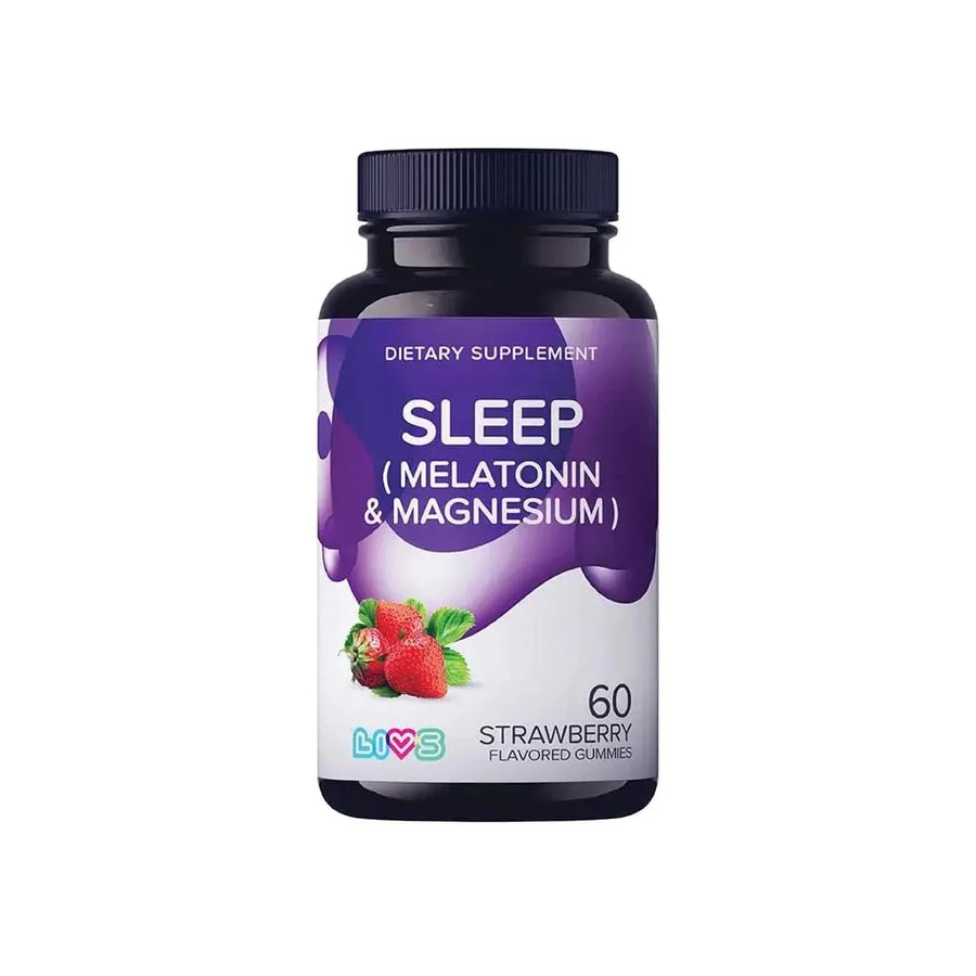Livs Sleep (Melatonin & Magnesium) Strawberry 60 Gummies – Pharmazone