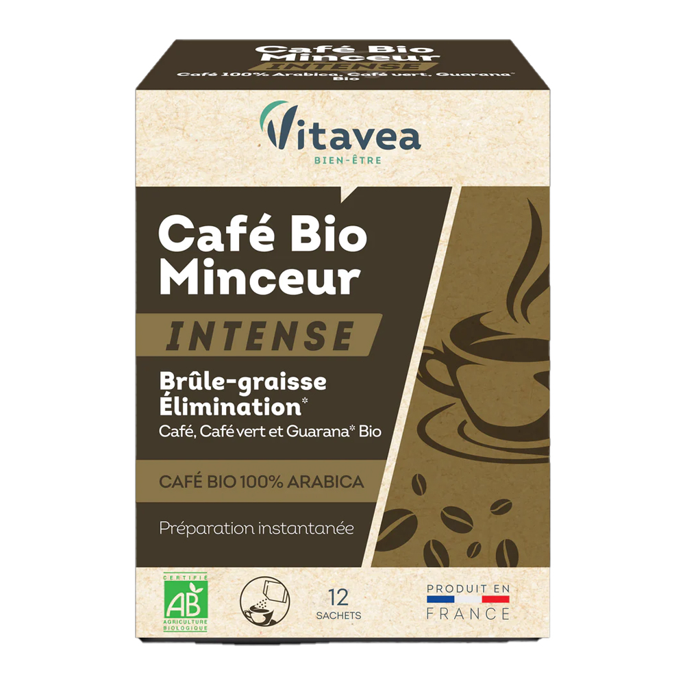 Vitavea Cafe Bio Minceur Intense Brule-Graisse 12Sachets