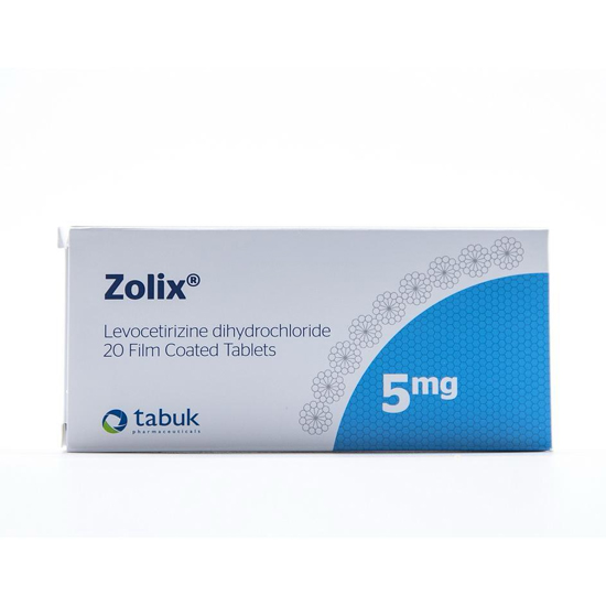 Zolix 5mg 20 Tablets
