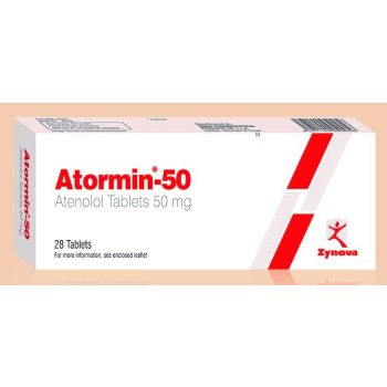 ATORMIN 50MG 28TAB