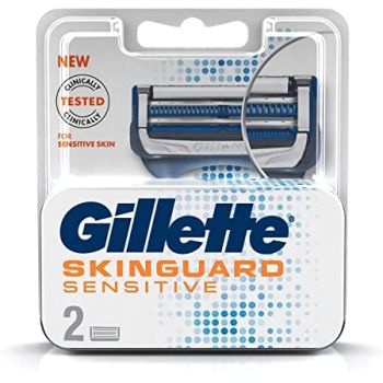 GILLETTE SKIN GUARD SENSITIVE RAZOR 2CT 93222