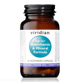 VIRIDIAN MULTIVITAMIN & MINERAL FORMULA 30CAP