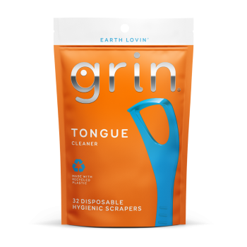 GRIN TONGUE CLEANER 32 HYGIENIC SCRAPERS