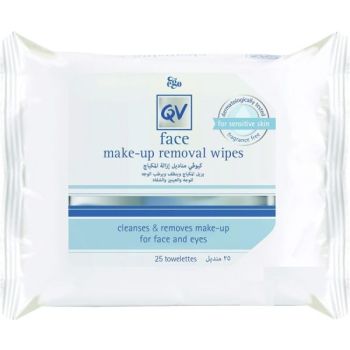 QV FACE MAKE-UP REMOVAL WIPES 25PC