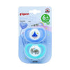 PIGEON MINI LIGHT PACIFIER 6+ MONTHS 2PCS MEDIUM  - 78260