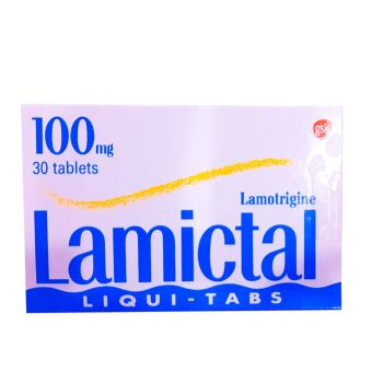 LAMICTAL LIQUI-TABS 100MG 30 TABLETS